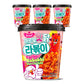 DELIEF Rabokki Carbo Hot Chicken Flavor 165g/6.34oz - Pack of 4, Korean Street Food, Ramen Noodle and Tteokbokki Rice Cake Combi