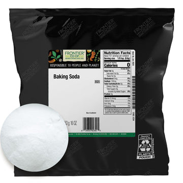 Frontier Herb Bulk Baking Soda Powder, 16 Oz