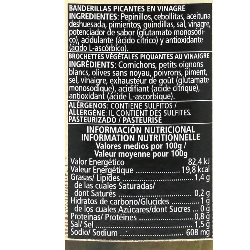 Serpis Banderillas Spanish Tapas Skewers 340G