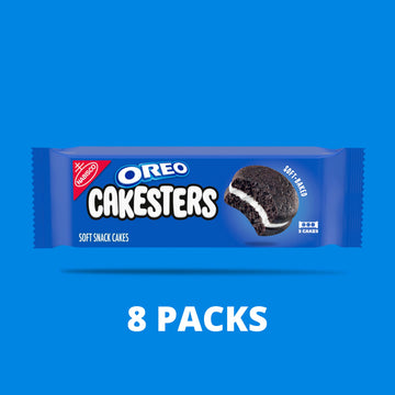 Oreo Cakesters Soft Snack Cakes, 8-3.03 Oz Snack Packs