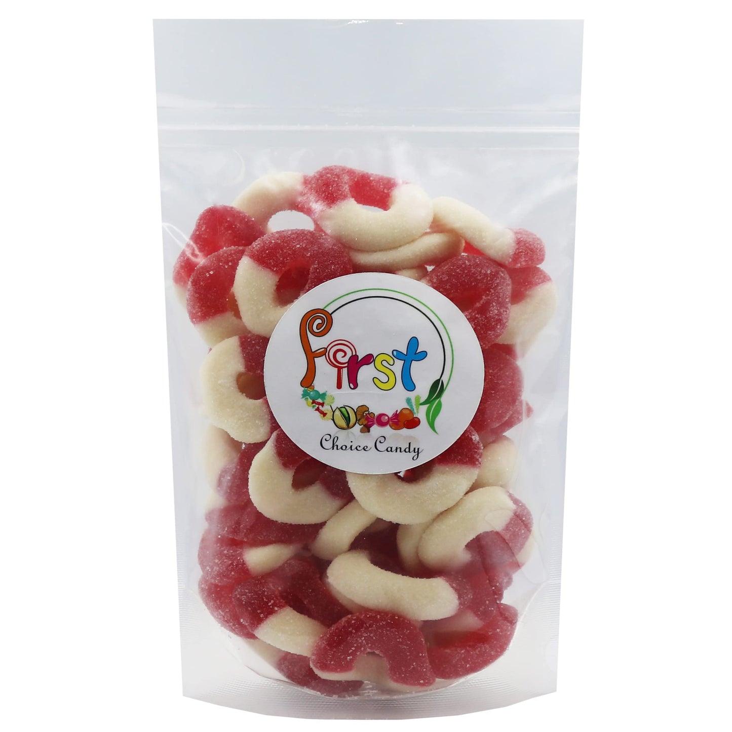 FirstChoiceCandy Gummy Rings (Cherry, 1 Pound (Pack of 1))