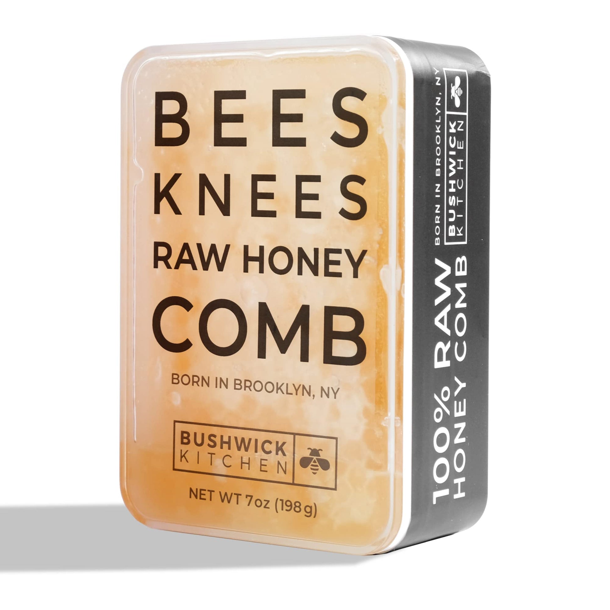 Bees Knees Raw Honeycomb, 100% Edible, All-Natural Gourmet Honeycomb In Double Sealed Packaging, Acacia Honey Comb With Sweet, L