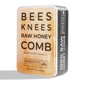 Bees Knees Raw Honeycomb, 100% Edible, All-Natural Gourmet Honeycomb In Double Sealed Packaging, Acacia Honey Comb With Sweet, L