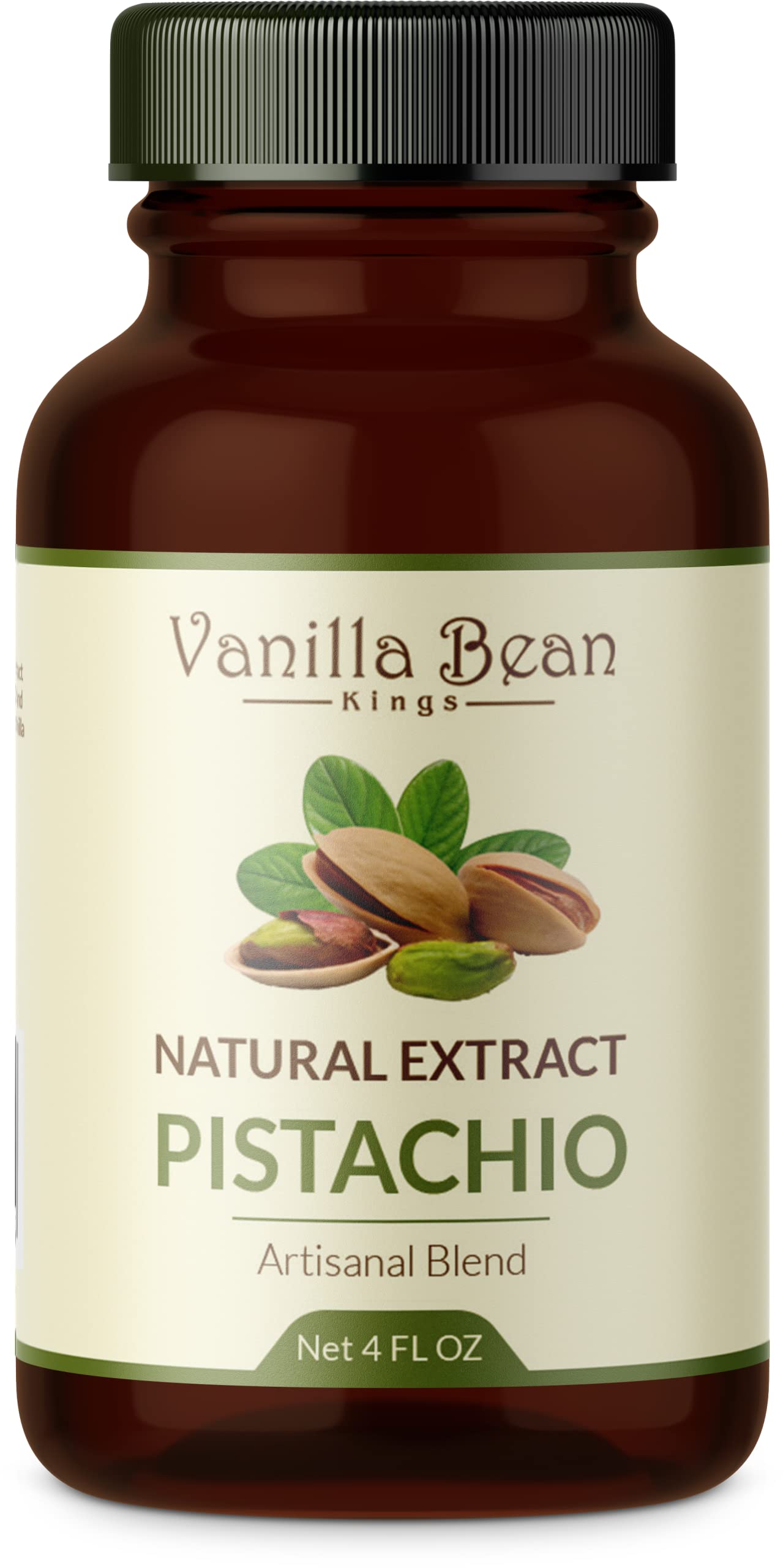 Natural Pistachio Extract For Baking And Flavoring - 4 Oz - Premium Quality Natural Flavors For Baked Goods, Desserts, & Cooking