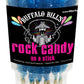 Buffalo Bills Raspberry (Dark Blue) Rock Candy On A Stick (12-Ct Cup Dark Blue Rock Candy Sticks)