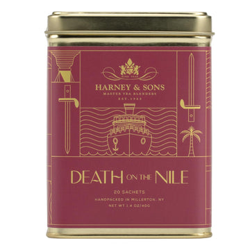 Harney & Sons Death on the Nile Herbal Tea  20 enhanced Sachets  Caffeine Free