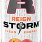 REIGN Storm Fitness & Wellness Energy Drink, Peach Nectarine, 12 Fl Oz (Pack of 12)