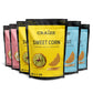 Craize Sweet Flavor Variety Pack | 2X Sweet Corn, 2X Coconut, 2X Guava Crisps | Gluten Free, Vegan, Kosher, Toasted Corn  Ers | 6 Pack, 4 Oz Each