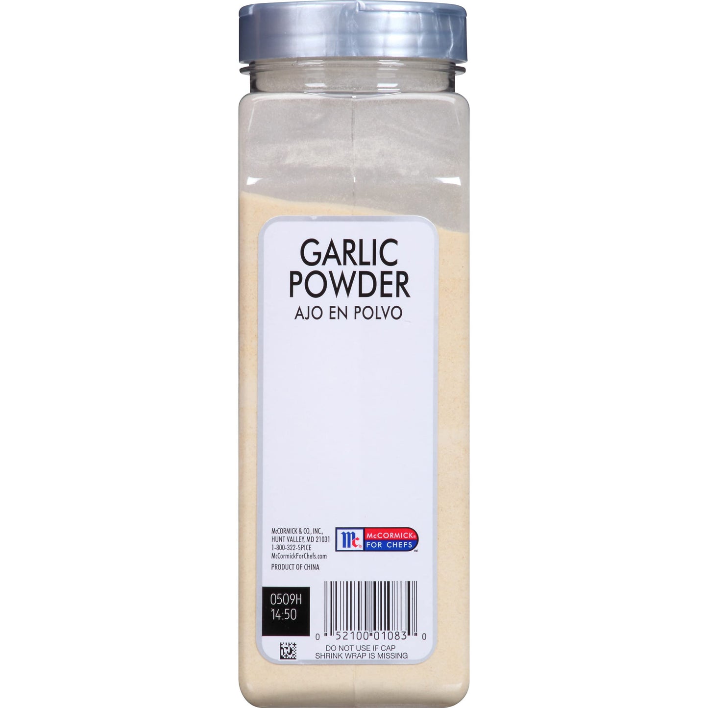 McCormick Culinary Garlic Powder Seasoning, 21 oz Containers, Pack of 6, Culinary Grade, Perfect for Garlic Flavor Recipes