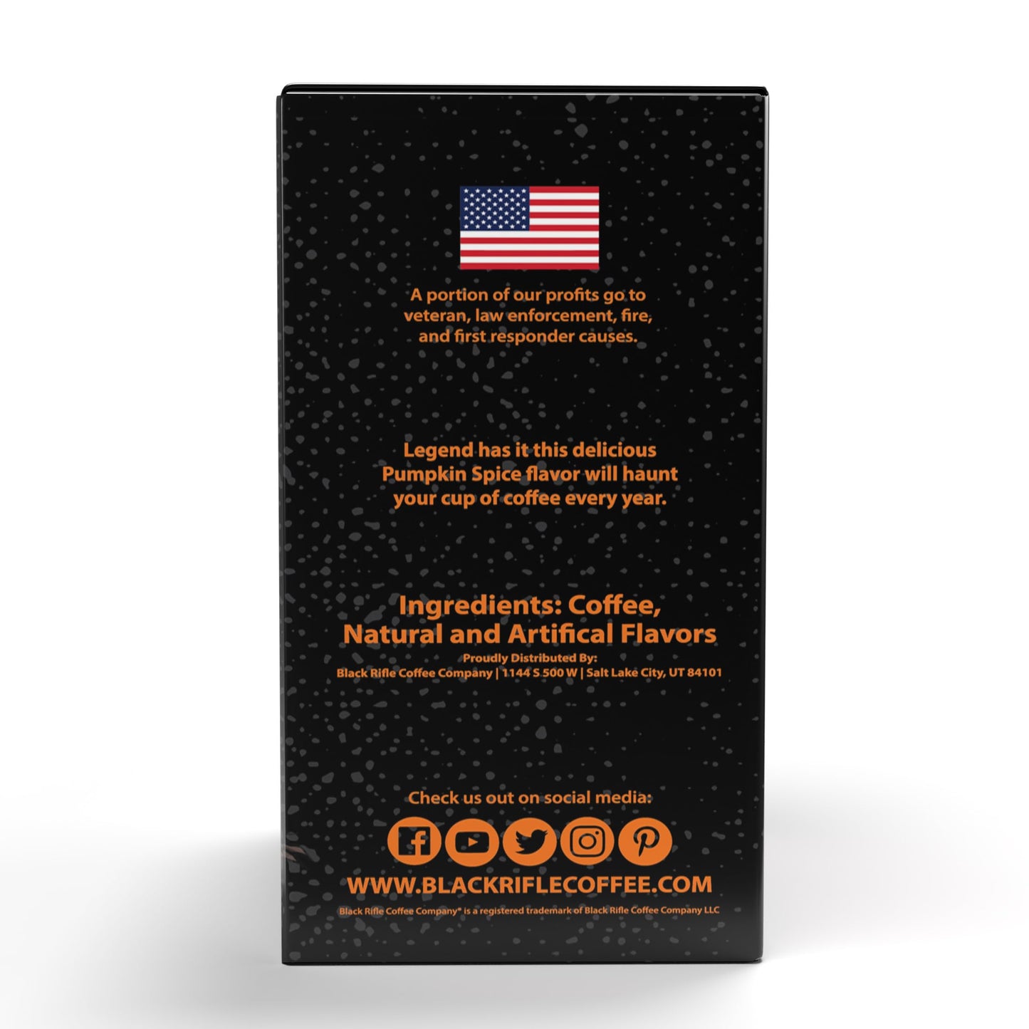 Black   Coffee Company Pumpkin Spice K Cups, Medium Roast, 22 Count, Compatible with Keurig 1.0 & 2.0, Made from Arabica Beans
