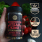 Steakhouse Collection Enhanced Seasonings – Black Garlic, Truffle, Steak King & Spg Bbq Rubs | Pack Of 4 | Gourmet Grill Gift | 100% Natural Flavor Boost