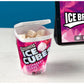 ICE BREAKERS Ice Cubes Raspberry Sorbet Sugar Free Chewing Gum Bottles, 3.24 oz (6 Count, 40 Pieces)