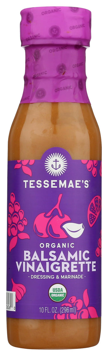 Tessemaes, Organic Balsamic Vinaigrette, 10 oz