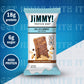 Jimmybar! Chocolate Peanut Butter Protein Bars 18G Protein Bar, 6G Low Sugar - 12 Count - 58G Health Bars - Functional Snack With Real Peanuts & Hand-Drizzled Chocolate