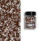 Fancy Sprinkles Chocolate Jimmies, Rainbow Jimmies, 2 OZ, Classic Twist, Limited Edition, Dessert Decorating Sprinkles for Ice Cream & Cakes