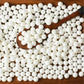 Sentovac 7Mm White Pearl Sprinkles Edible Cake Decorating Sugar Candy Cookie Cake Cupcake Topper Ice Cream Baking Decorations Ha