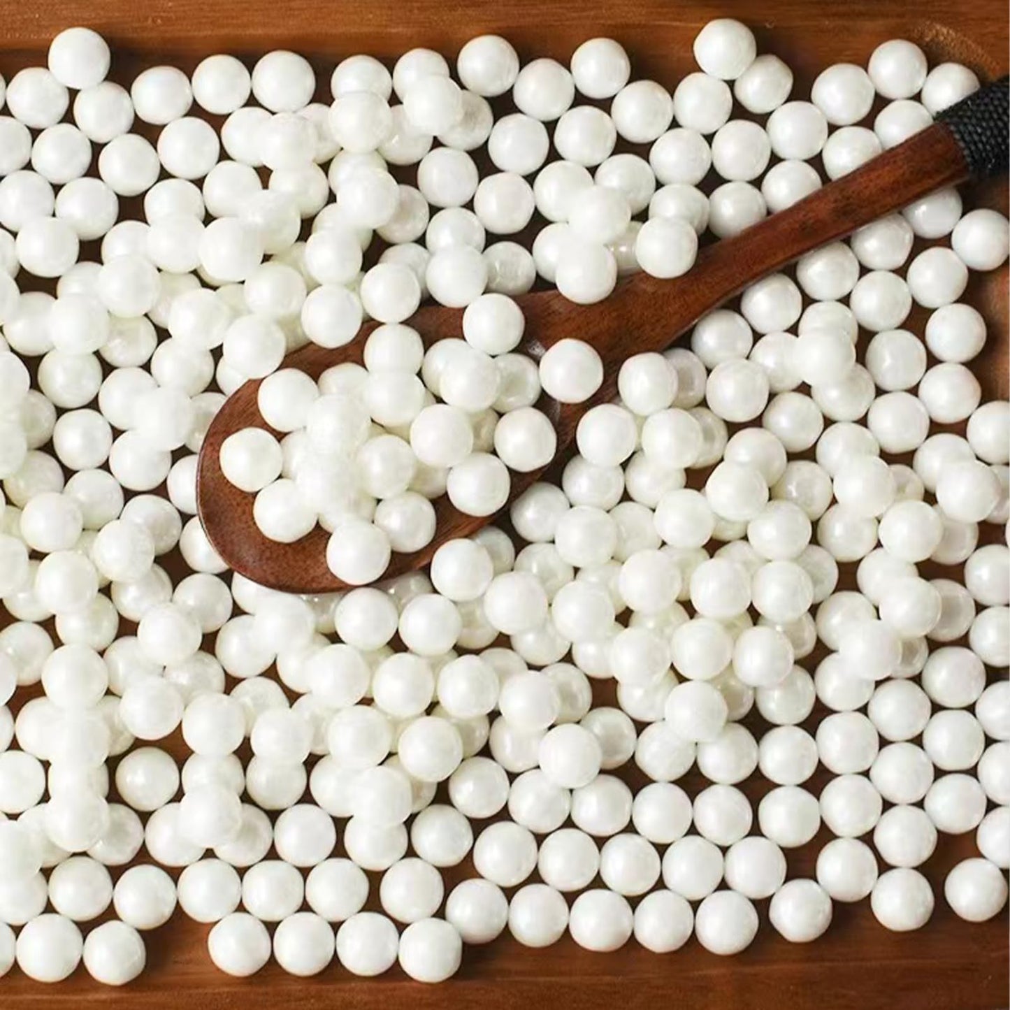Sentovac 7Mm White Pearl Sprinkles Edible Cake Decorating Sugar Candy Cookie Cake Cupcake Topper Ice Cream Baking Decorations Ha