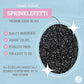 Sweets Indeed Sprinkles  Edible Sprinkle Sugar Mix  Perfect for Cake Decorations  Baking  Ice Cream  Cookies  Cupcake Topper  5 ounces (Black)