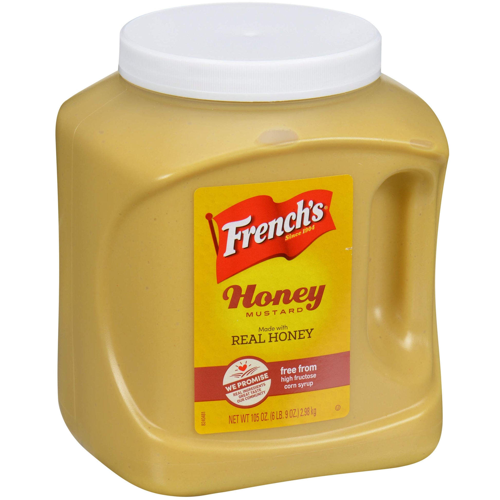 Frenchs Honey Mustard Dipping Sauce, 105 oz, Best for Sandwiches, Burgers, Sides, Model A8580