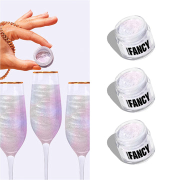 Fancy Sprinkles Moonstone Iridescent Edible Glitter Set, 100% Edible Glitter For Sparkling Food & Drinks, No Taste Or Texture, (