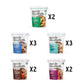 Purely Elizabeth Best Sellers Superfood Oatmeal Cups, Gluten-Free Variety Pack, 2 Ounce, 12 Count - Perfect for Overnight Oats