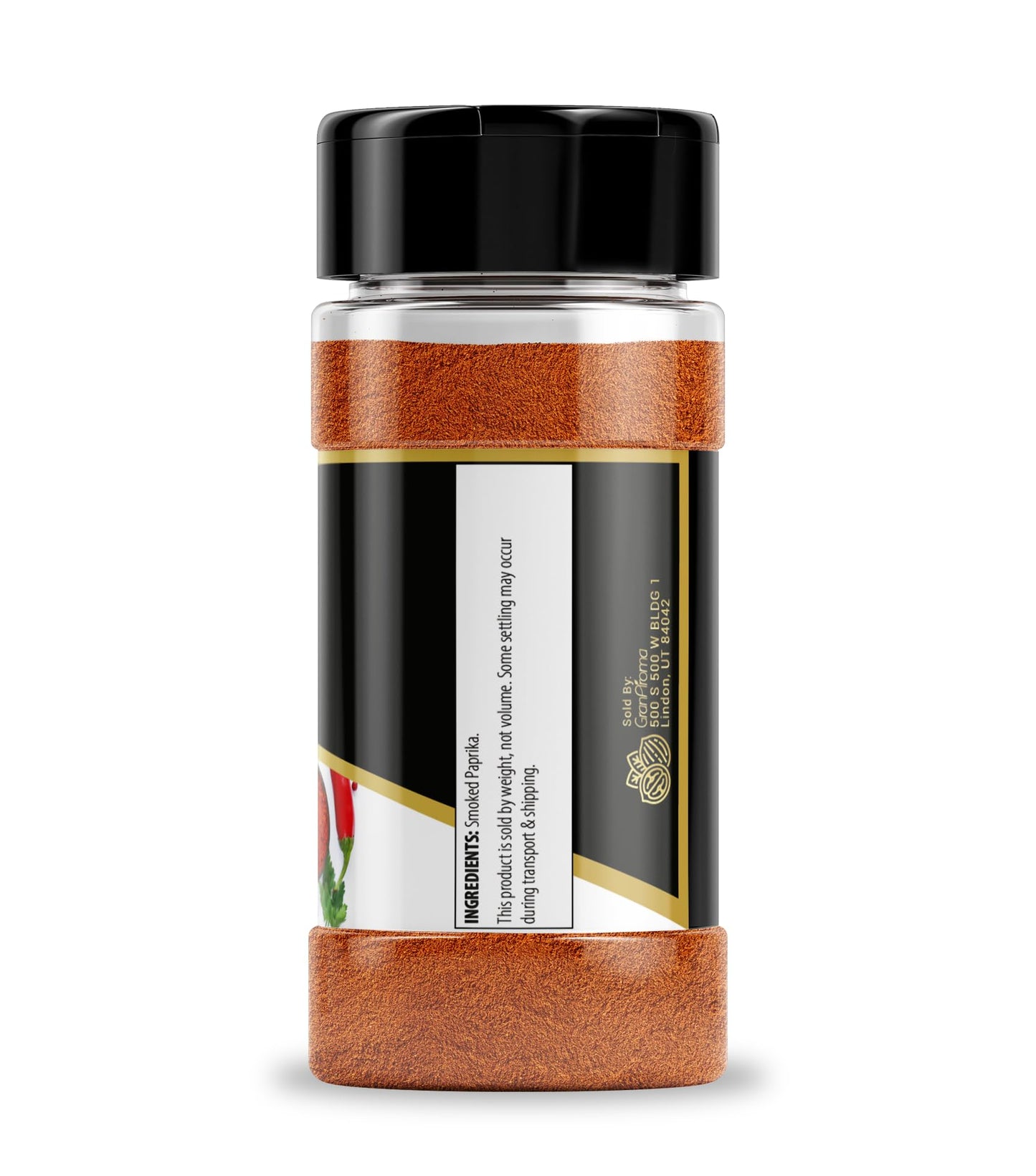 GranAroma Smoked Paprika Fine Ground, Strong & Smoky Taste, 1.6 Ounce