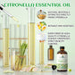 Evoke Occu Citronella Essential Oil 4 Oz, Pure Citronella Oil For Skin Hair Diffuser Spray Roll On- 4 Fl Oz