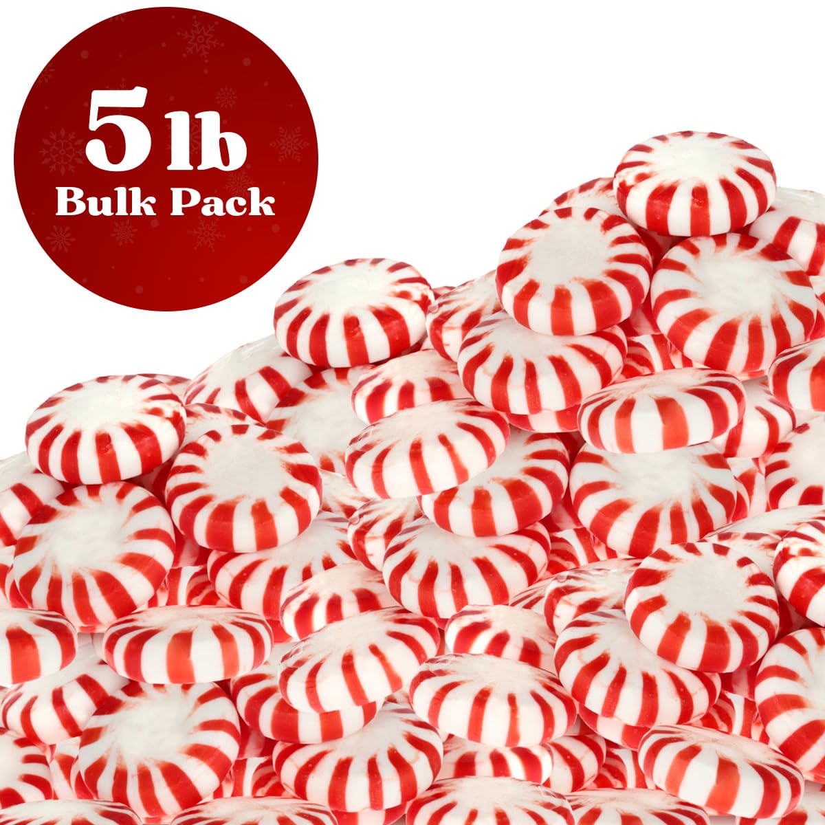 Starlight Peppermints Candy Individually Wrapped - Starlight Mints Hard Candy Individually Wrapped Office Candy Mints, Perfect P