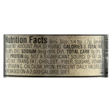 Morton & Bassett Ground White Pepper, 2.2 oz Jar, Model 0016291441385