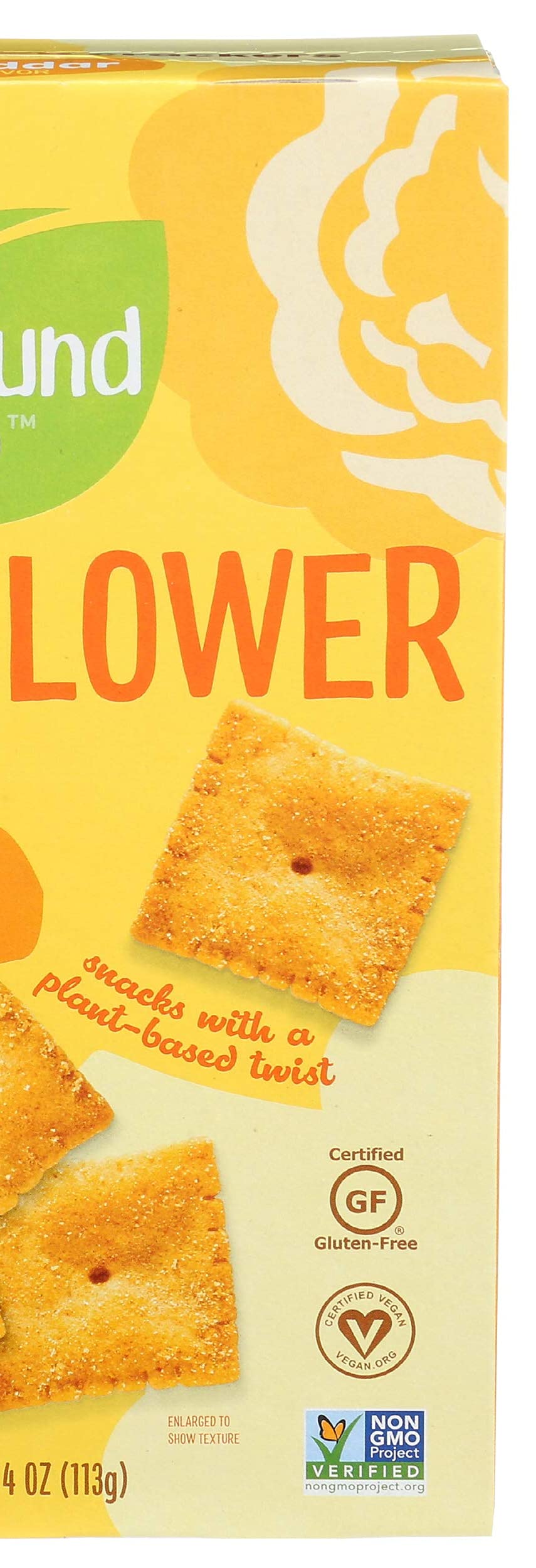 FROM THE GROUND UP Cauliflower  ers Cheddar, 4 oz, Pack of 1