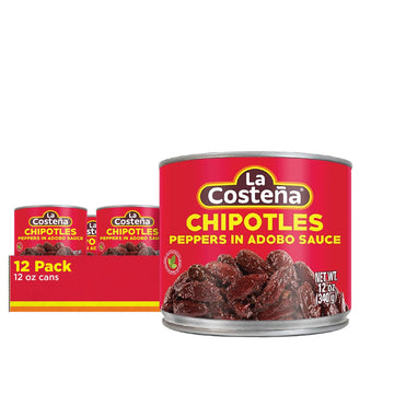 La Costea Chipotle Peppers In Adobo Sauce, 12 Ounce Can (Pack Of 12)