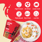 Hethstia High-Protein Ramen Beef Soup Cups - 6 Pack Instant Ramen Spicy Beef Flavor, 32G Plant-Based Protein, Vegan, Air-Dried,
