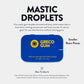 Greco Gum - Mastic Gum Droplets - Small Pieces Hard Chewing Gum for Jawline Training, Digestive Support, Bloating Relief - Piney