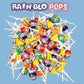 Rain Blo Pops - Bubble Gum Filled Assorted Fruit Flavord Lollipops - Bulk Pack 2 Pound (Pack Of 1)