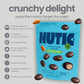 Nutic Sugar-Free Dark Chocolate Almonds - 1 Lb. Keto-Friendly, No Sugar, Gluten-Free, Health-Conscious Individuals & Low Carb Di
