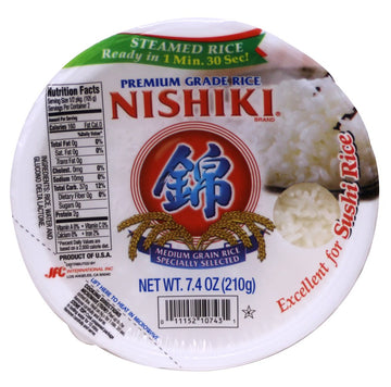 Nishiki Rice,White,RTE Cooked