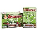 Broncolin Tea, Natural Remedy, Herbal Tea made with Plant Extracts, Helps Soothe an Irritated Throat, 2-Pack of 25 Tea Bags, 2 B