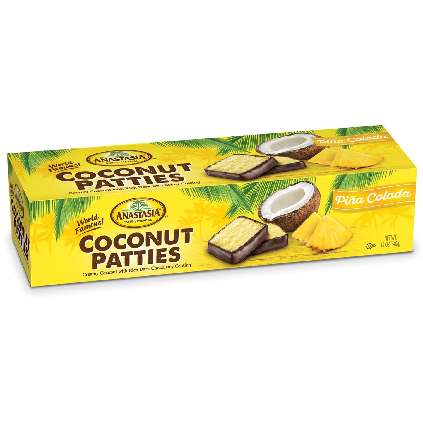 Coconut Patties, Chocolate, Oh Asis! Anastasia Coconut Patties Original, Key Lime Patties And Pina Colada Patties, (3 Count) 10O
