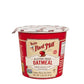 Bobs Red Mill gluten Free Oatmeal cup Apple pieces and cinnamon with Flax and chia 2.36 oz