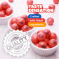 Gumballs For Gumball Machine - 1 Inch Large Bubble Gumballs - Strawberry Banana Flavored Bubble Gum Gumballs - Kids Chewing Gum