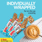 SKIPPY Creamy Peanut Butter & Chocolate Fudge Wafer Bars 22 individule wrapped bars