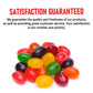 GEEOOLLAH Original Jelly Beans Holiday Candy - 2 Pound Resealable Bag - Orange