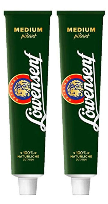 German Mustard Dsseldorfer Lwensenf Medium 100Ml Pack Of 2