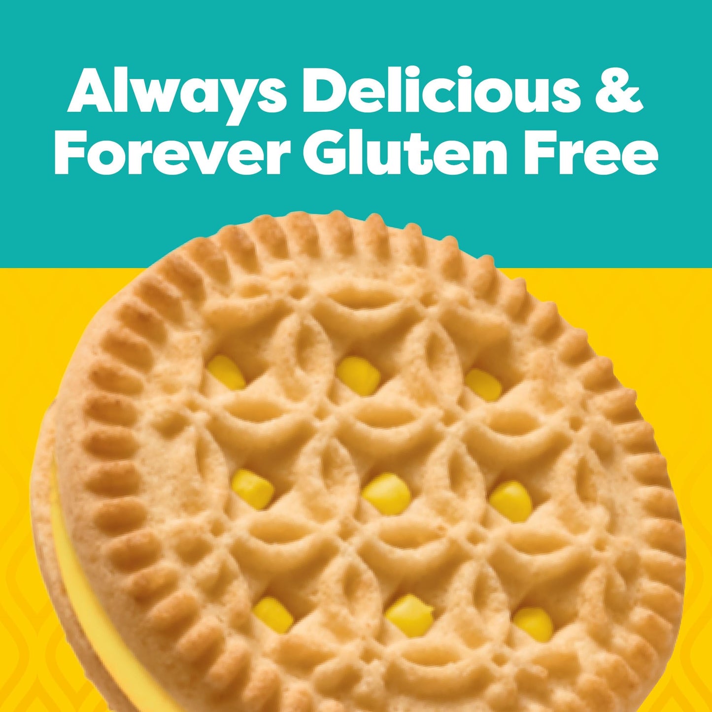 Glutino Gluten Free Lemon Pie Flavored Sandwich Cookies, Gluten Free Snacks, 10.5 oz.
