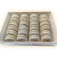 Macaron - Cake Batter French Macaron Cookies Gift Box - 24 Count
