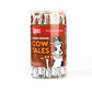 Goetzes Candy Caramel Brownie Cow Tales - 2.25 Pound Canister (36 Ounces) - Fresh from the Factory