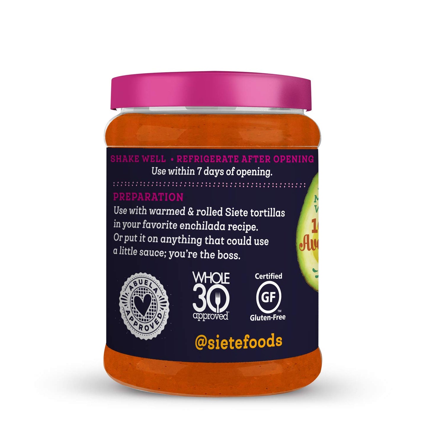 Siete Family Foods Red Enchilada Sauce 15 OZ