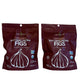 Dried Figs - All Natural Organic Soft Dried Smyrna Figs - Vegan Kosher and Gluten-Free Healthy Snack - 6oz Each (Pack of 2)