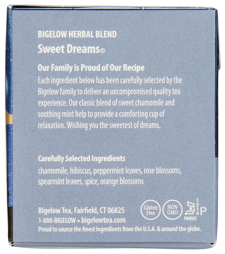 Bigelow Tea Sweet Dreams 20 Bags (Pack Of 4)