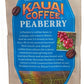 Kauai Coffee 100% Hawaiian Peaberry Whole Bean Coffee - 1Lb